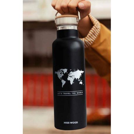 WORLD BLACK BOUTEILLE ISOTHERME