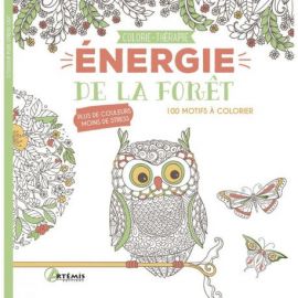 ENERGIE DE LA FORET COLORIE-THERAPIE