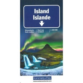 ISLANDE/ISLAND AVEC ILES FAROE 1/650 000