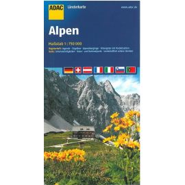 ALPEN 1:750 000 - ALPES