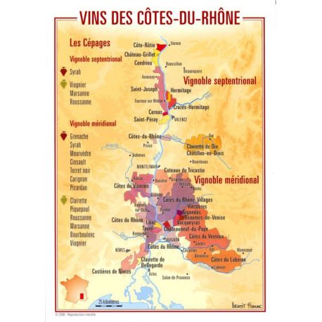 VINS DES COTES DU RHONE CARTES POSTALES