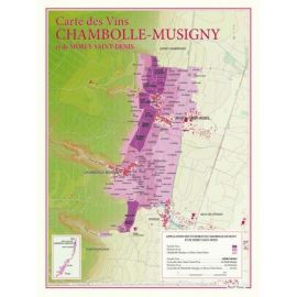 CARTE DES VINS DE CHAMBOLLE-MUSIGNY ET DE MOREY-ST-DENIS