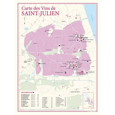 CARTE DES VINS DE SAINT-JULIEN