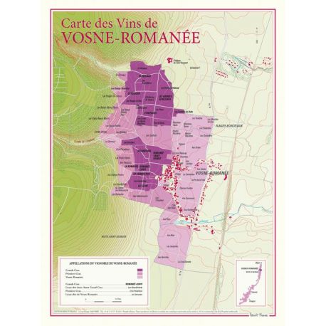 CARTE DES VINS DE VOSNE-ROMANEE