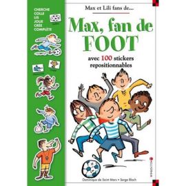 MAX FAN DE FOOT LIVRE STICKERS