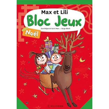 MAX ET LILI N°2 NOEL BLOC DE JEUX