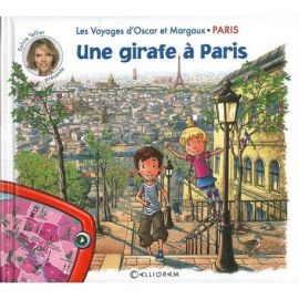 PARIS - UNE GIRAFE A PARIS OSCAR ET MARGAUX