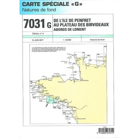 7031G ABORDS DE LORIENT ILE DE DE PENFRET AU PLATEAU BIRVIDEAUX