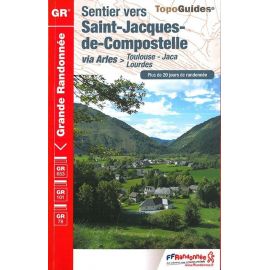 GR653 SENTIER VERS ST-JACQUES DE DE COMPOSTELLE ARLES TOULOUSE JACA