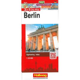 BERLIN 3 IN 1 CITY MAP