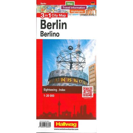 BERLIN 3 IN 1 CITY MAP