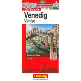 VENEDIG - VENISE 3 IN 1 CITY MAP