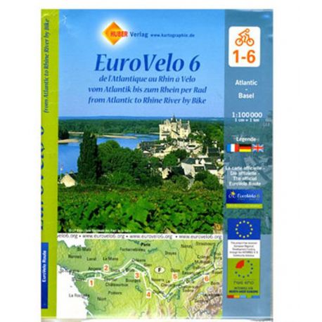 EUROVELO (LOT 6 CARTES)