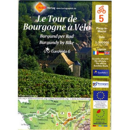 TOUR BOURGOGNE A VELO N°5 DE PARAY LE MONIAL A DOLE