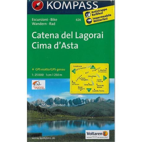 626 CATENA DEI LAGORAI - CIMA D'ASTA