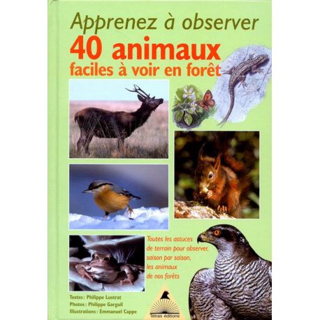 APPRENEZ A OBSERVER 40 ANIMAUX FACILES A VOIR EN FORET