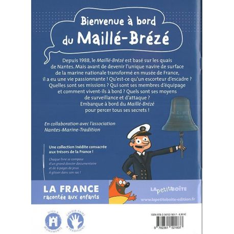 BIENVENUE A BORD DU MAILLE-BREZE