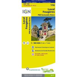 116 - LAVAL FOUGERES PNR NORMANDIE MAINE