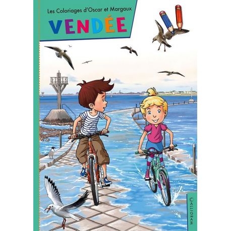 VENDEE - COLORIAGE OSCAR ET MARGAUX