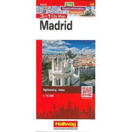 MADRID 3 IN 1 CITY MAP