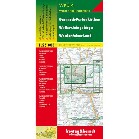 GARMISCH - PARTENKIRCHEN - WETTERSTEINGEBIRGE - WERDENFELSER LAND