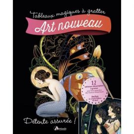 ART NOUVEAU TABLEAUX MAGIQUES A GRATTER