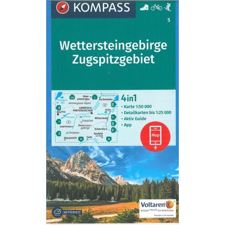 5 WETTERSTEINGEBIRGE ZUGSPITZGEBIET