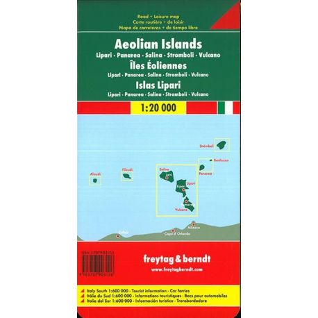 LIPARISCHE INSELN - AEOLIAN ISLANDS - PANAREA - SALINA - STROMBOLI - VULCANO