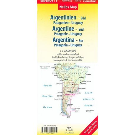 ARGENTINA: SOUTH-PANTAGONIA-URUGUAY
