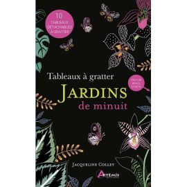 JARDINS DE MINUIT TABLEAUX A GRATTER