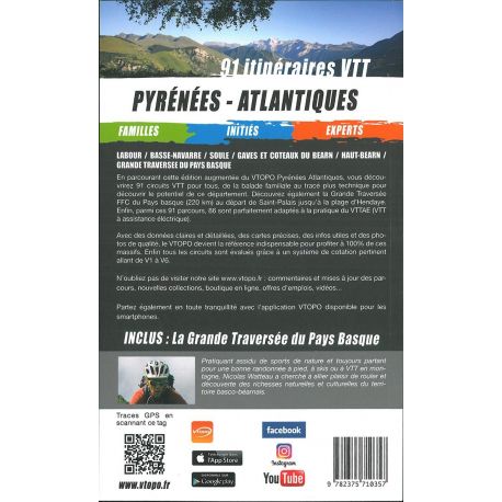 PYRÉNÉES - ATLANTIQUES VTT 91 ITINÉRAIRES