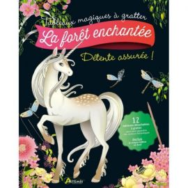 LA FORET ENCHANTEE TABLEAUX MAGIQUES A  GRATTER