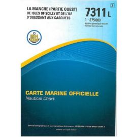 7311L LA MANCHE (PARTIE OUEST) DE ISLES OF SCILLY ET ILE D'OUESSANT AUX CASQUETS