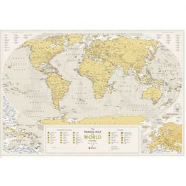 ewtshop® Carte du monde à gratter 60 x 40 cm avec marqueur et grattoir,  carte du monde à gratter : : Fournitures de bureau