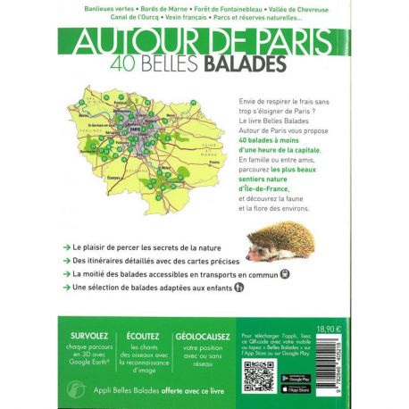 AUTOUR DE PARIS 40 BELLES BALADES