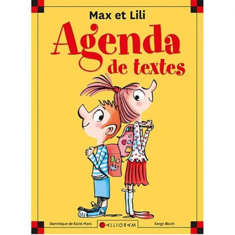 AGENDA DE TEXTES - MAX ET LILI