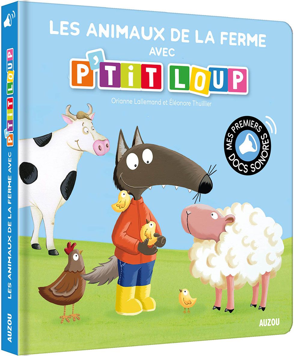 La peluche loup pirate - Orianne Lallemand, Éléonore Thuillier