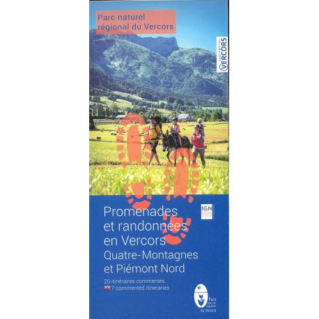 QUATRE-MONTAGNES ET PIEMONT NORD CARTOGUIDE