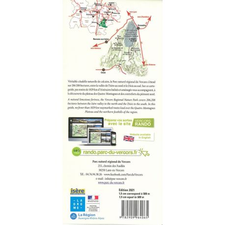 QUATRE-MONTAGNES ET PIEMONT NORD CARTOGUIDE