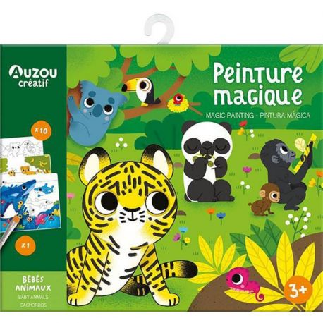 BEBES ANIMAUX - PEINTURE MAGIQUE