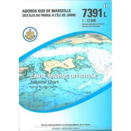 7391L ABORDS SUD DE MARSEILLE - ILES DU FRIOUL A ILE DE JARRE