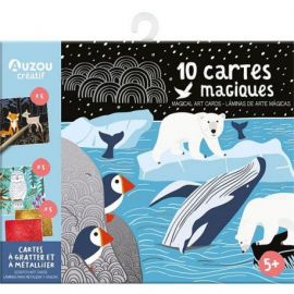 HIVER - MES CARTES A GRATTER ET A METALLISER