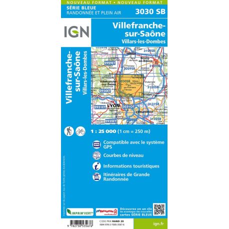 3030SB VILLEFRANCHE-SUR-SAONE VILLARS LES DOMBES