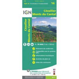 TOP75016 CEZALLIER-MONTS DU CANTAL