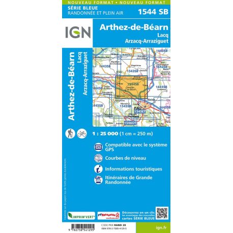 1544SB ARTHEZ-DE-BEARN LACQ ARZACQ-ARRAZIGUET