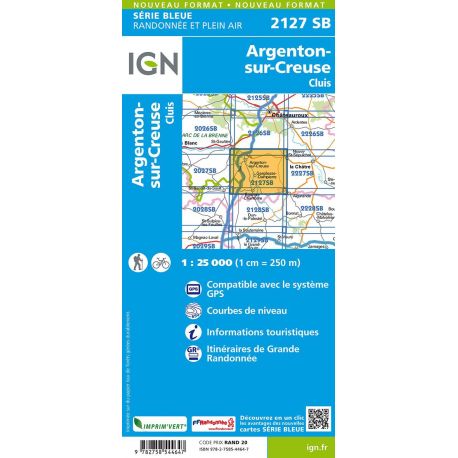 2127SB ARGENTON-SUR-CREUSE CLUIS