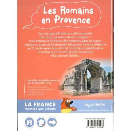 LES ROMAINS EN PROVENCE LA FRANCE RACONTEE AUX ENFANTS