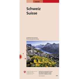 LANDESKARTE DES SCHWEIZ