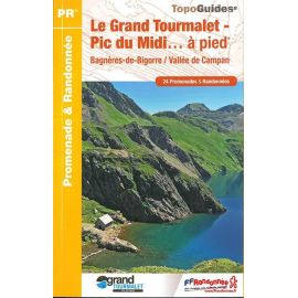 LE GRAND TOURMALET-PIC DU MIDI A PIED BAGNIERES DE B/VAL CAMPAN ST08