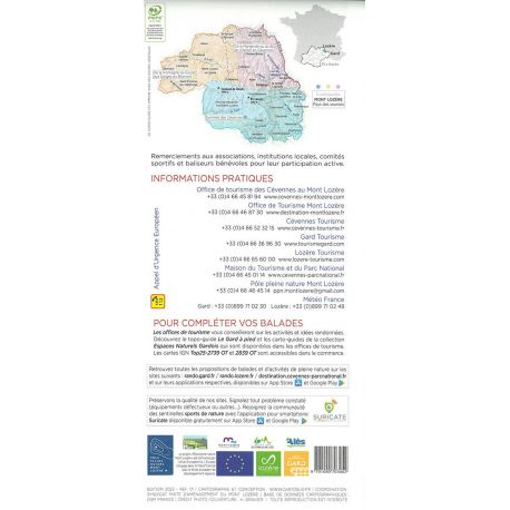 SOMMET DES CEVENNES - MONT LOZERE PAYS DES SOURCES